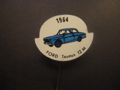 Ford Taunus 12 M oldtimer auto blauw 1964
